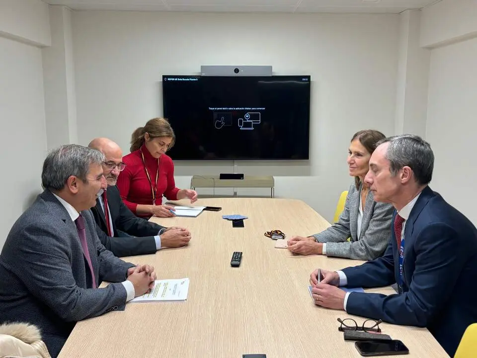 Reunión con el consejero coordinador transportes REPER