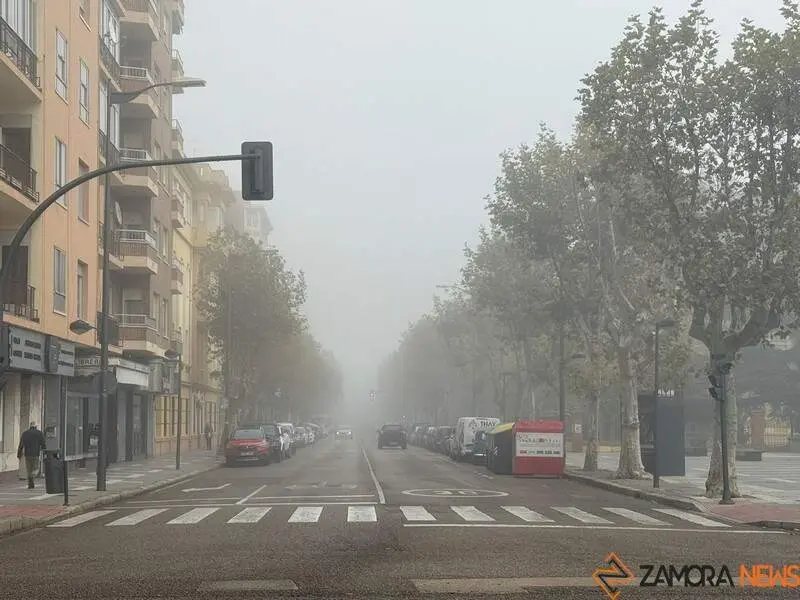 día de niebla en Zamora 