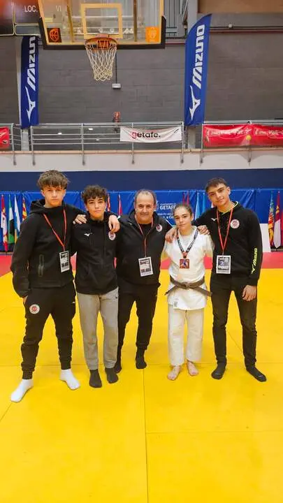 equipo de judo