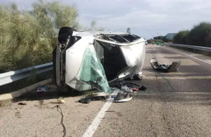 accidente. IMAGEN SALAMANCA RTVE AL DÍA