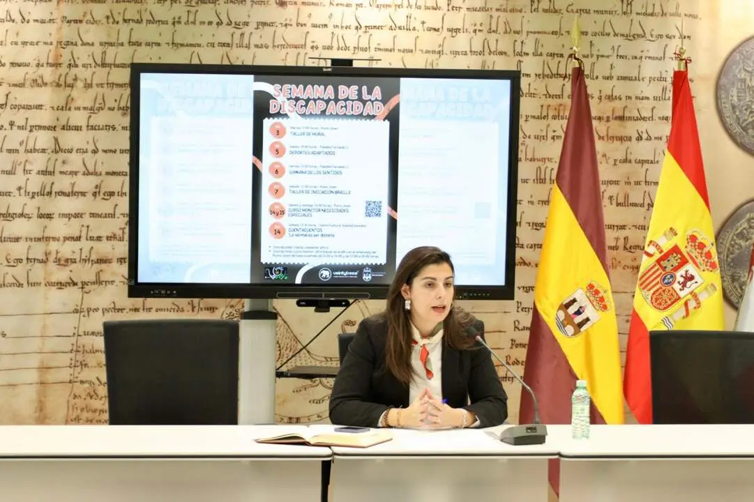 presentación semana de la discapacidad en Benavente
