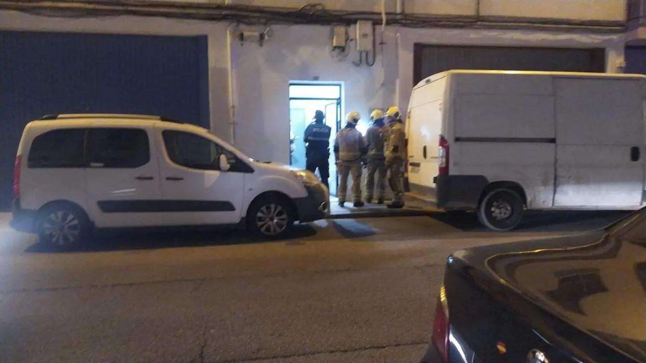 Bomberos en Zamora