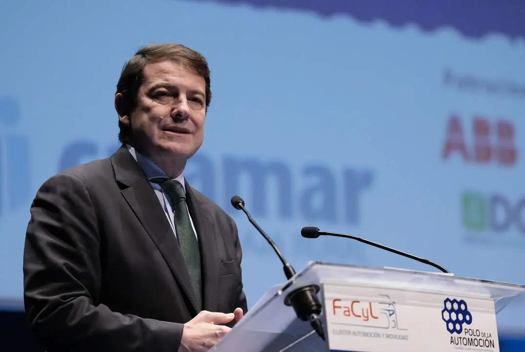 Mañueco en la II Gala de la Automoción y Movilidad de CyL