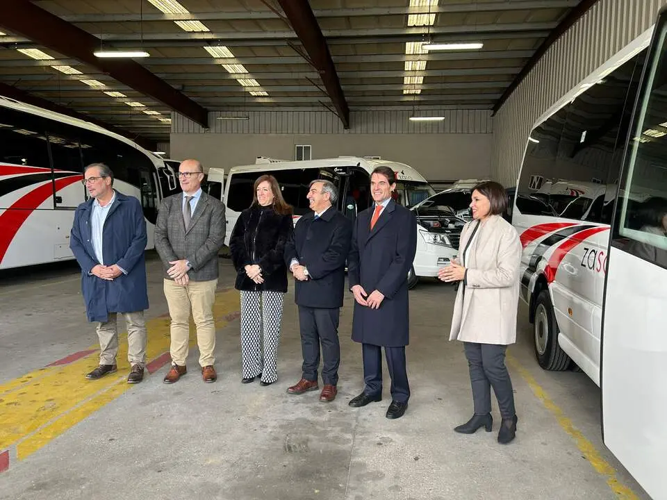 presentación nuevos autobuses Zamora-Salamanca