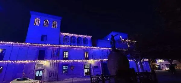 Diputación de Zamora, encendido de las luces navideñas