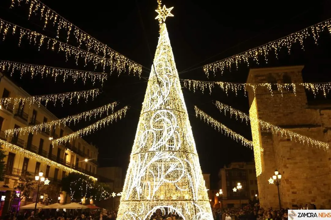 Encendido de las Luces de Navidad, Plaza Mayor