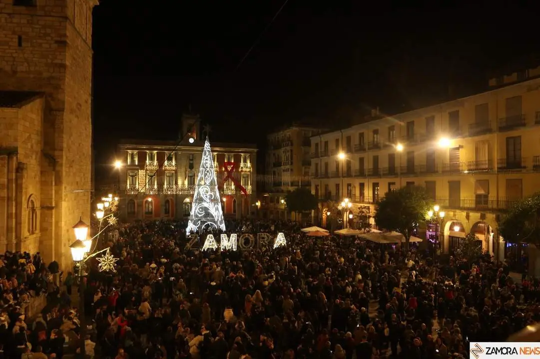 Encendido de las Luces de Navidad, Plaza Mayor