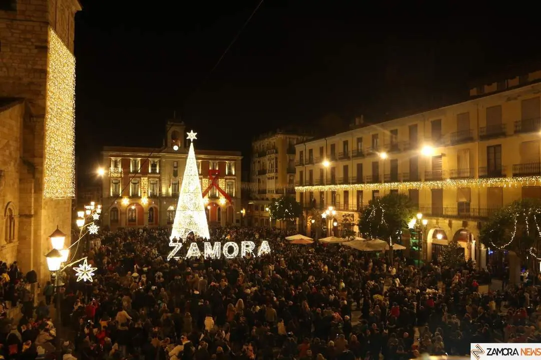 Encendido de las Luces de Navidad, Plaza Mayor