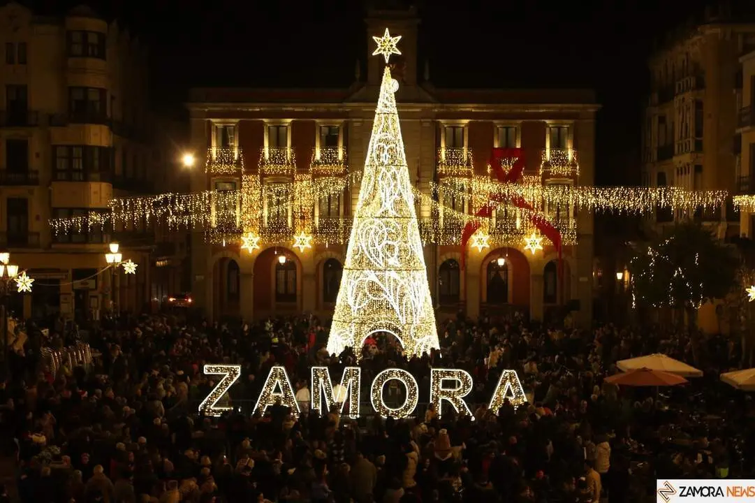 Encendido de las Luces de Navidad, Plaza Mayor