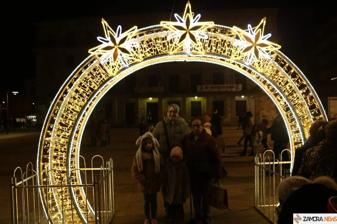 Encendido de las Luces de Navidad, Plaza Mayor
