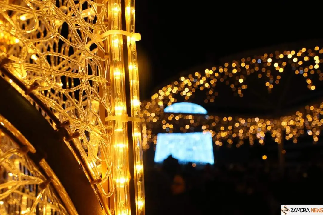 Encendido de las luces de Navidad en La Marina