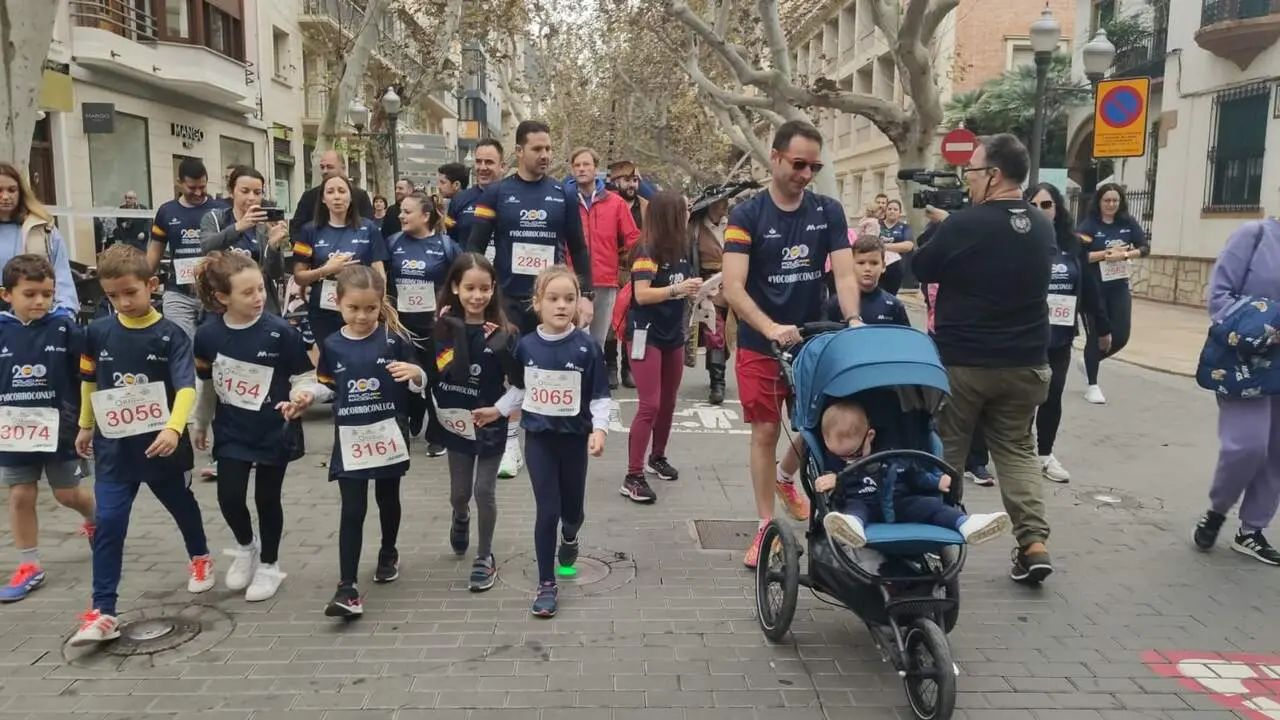 Más de 1.300 personas corren por Luca en Denia