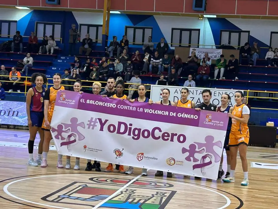 El Zamarat y el Barça CBS se unen contra la violencia de género