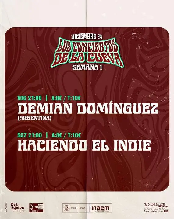 programación cueva del jazz
