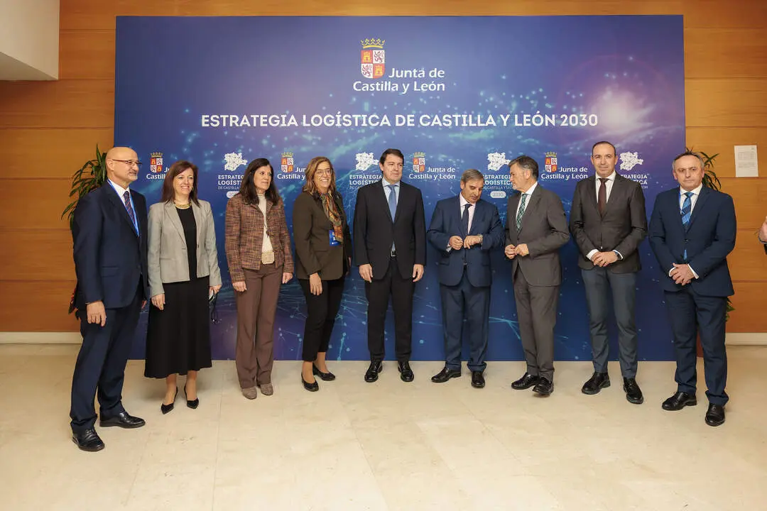 Mañueco Presentación de la Estrategia Logística de CyL 2030