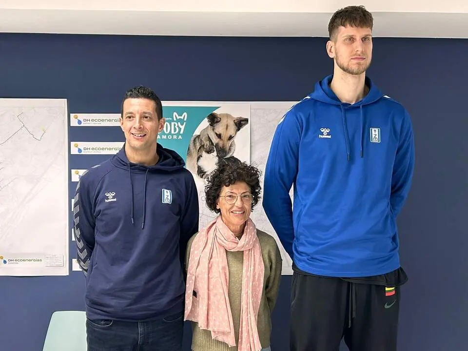 Saulo Hernández y Jonas Paukste, CB Zamora
