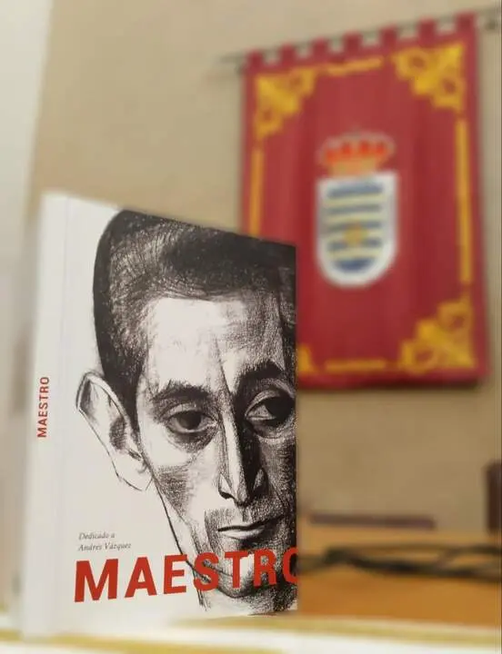 Libro Maestro, dedicado a Andrés Vázquez
