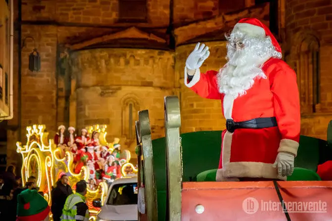 desfile papa noel, interbenavente