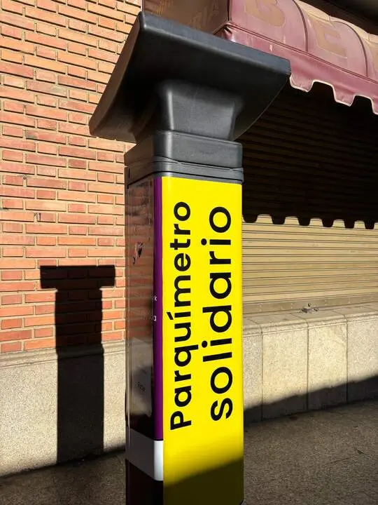 parquimetro solidario Benavente