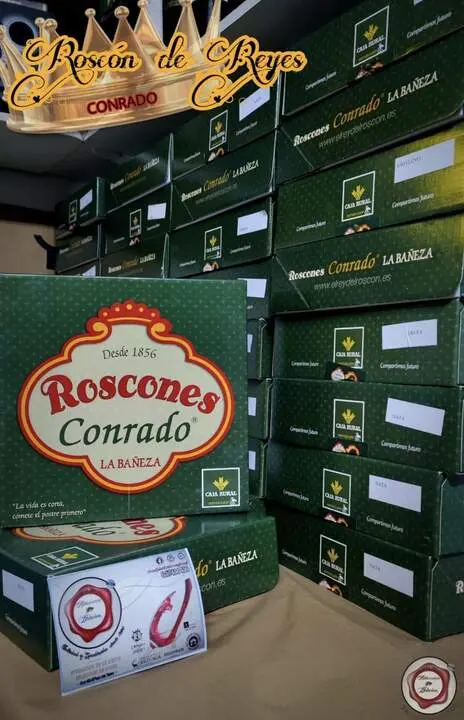 roscones de Reyes Conrado. IMAGEN CECIDA
