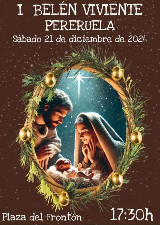 cartel belén viviente Pereruela