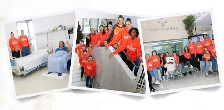 Zamarat visita a pacientes
