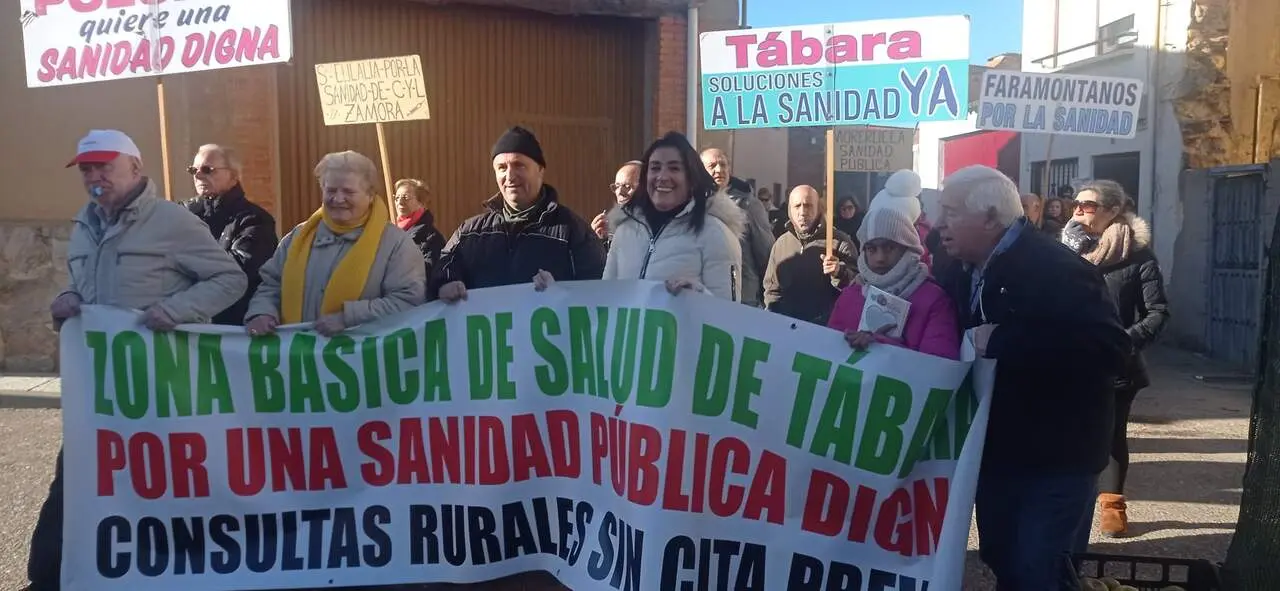 La Plataforma por una Sanidad Pública Digna de Tábara