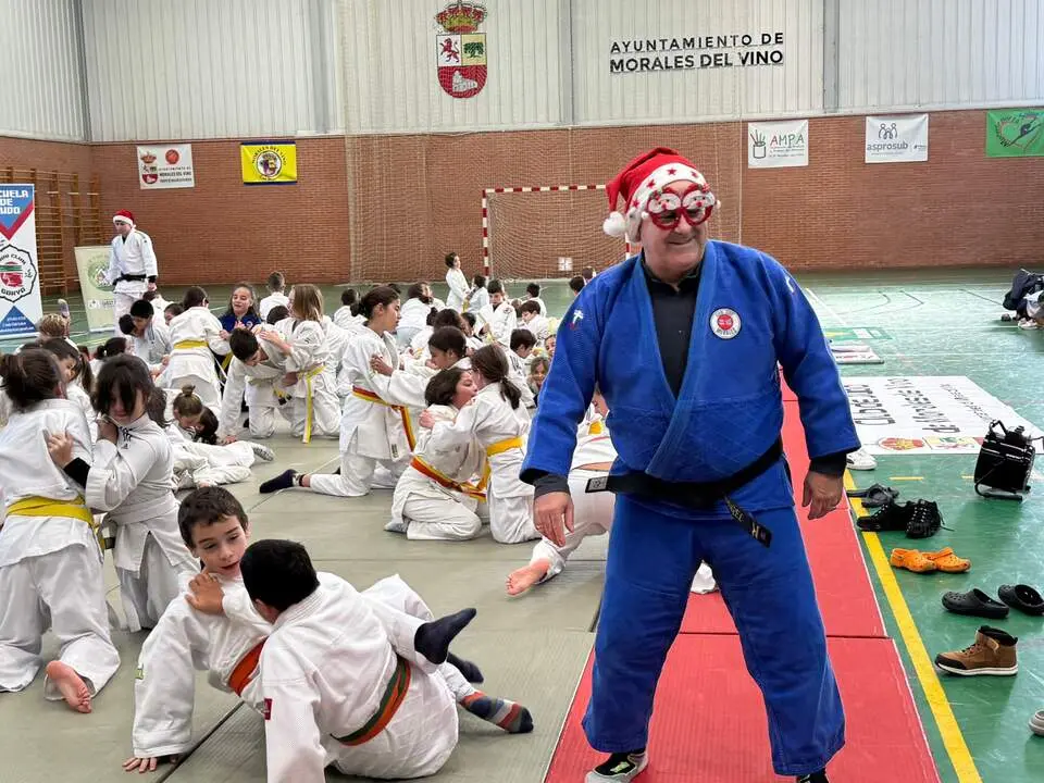 Judo y Papá Noel