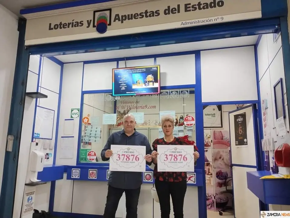 Lotería 9 orgullosos de entregar el quinto premio