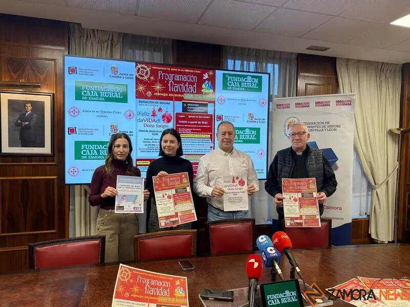 presentación programa de Navidad Tercera Caida 
