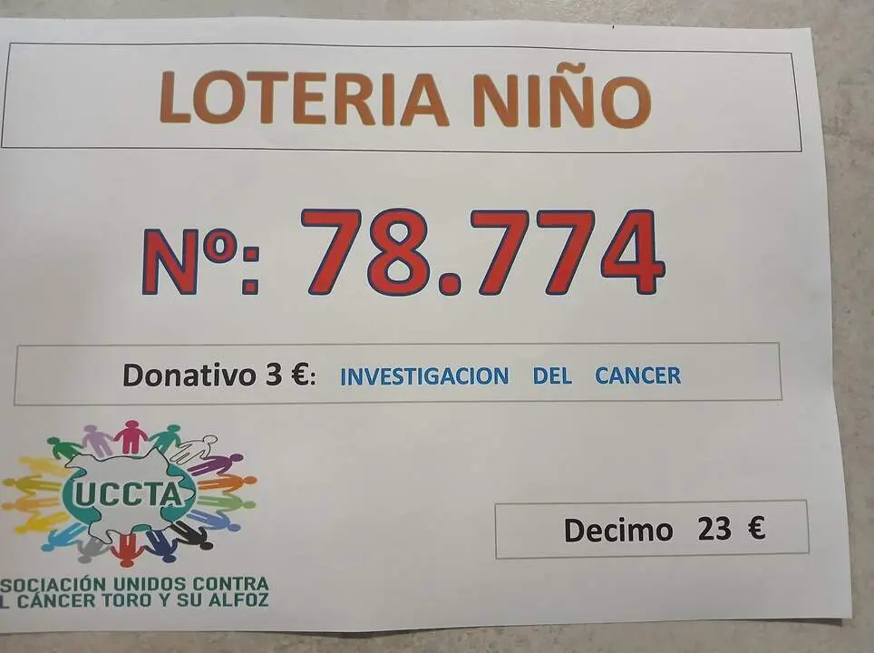 Lotería Niño UCCTA