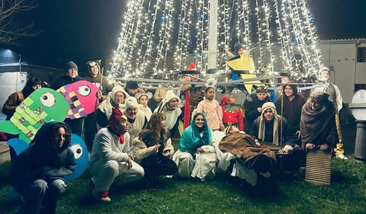 Belen viviente Otero de Bodas