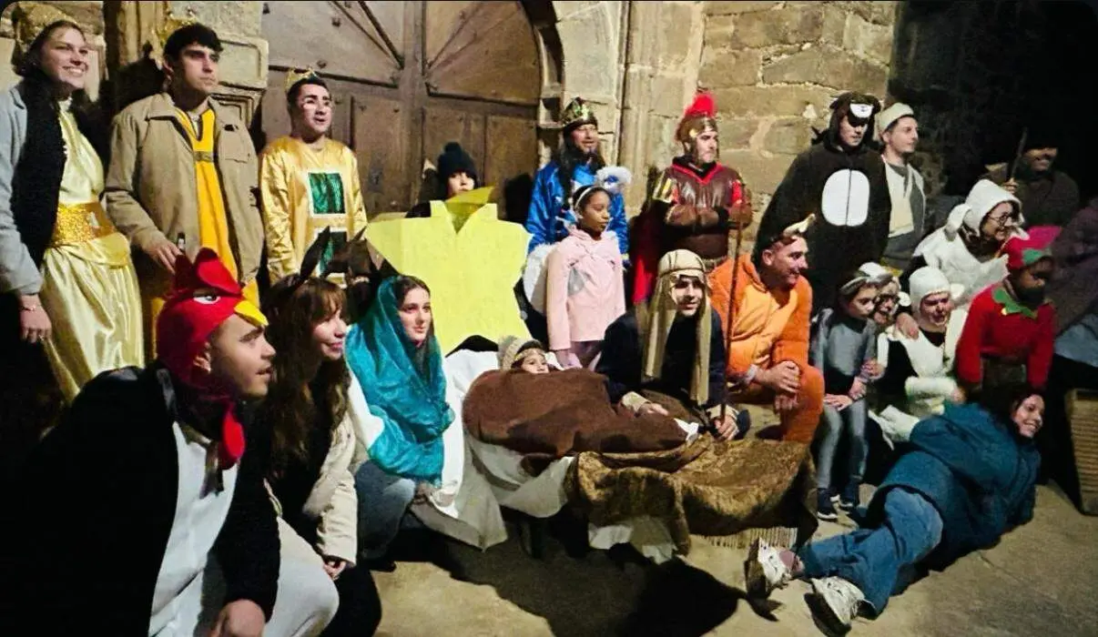 Belen viviente Otero de Bodas