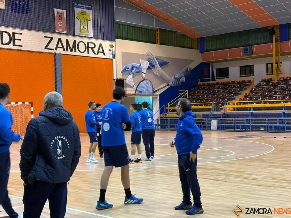 Entrenamiento Balonmano Zamora