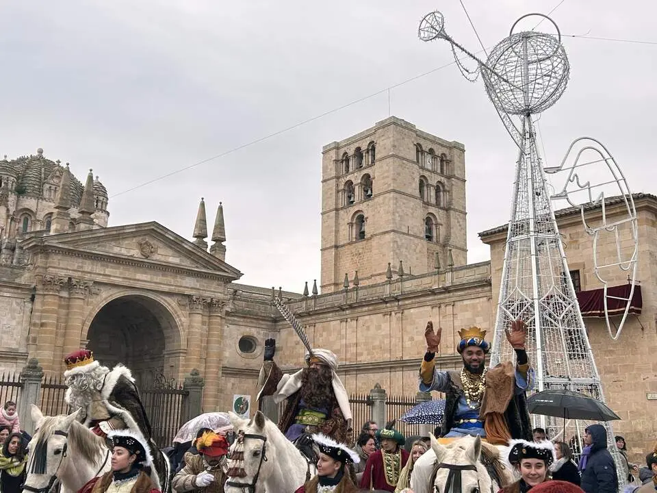 Los Reyes Magos llegan a Zamora