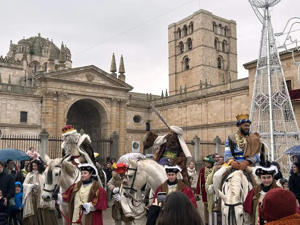 Los Reyes Magos llegan a Zamora