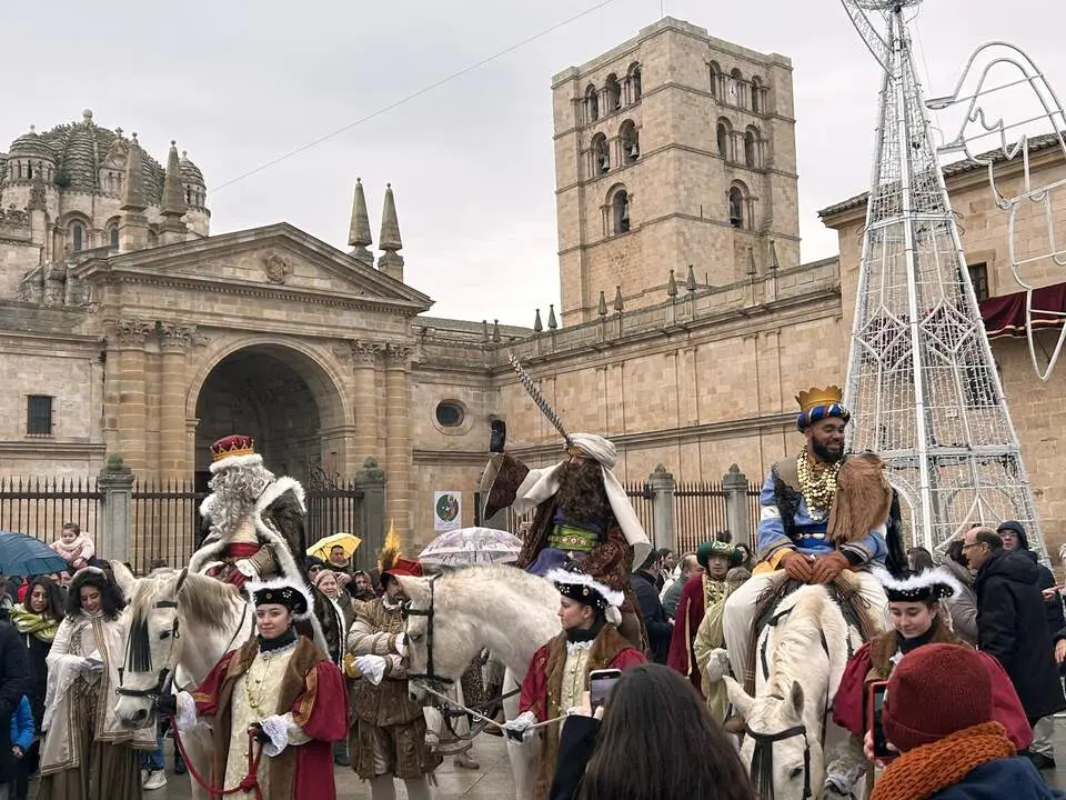Los Reyes Magos llegan a Zamora