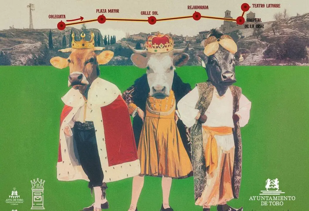 Cartel Cabalgata Toro
