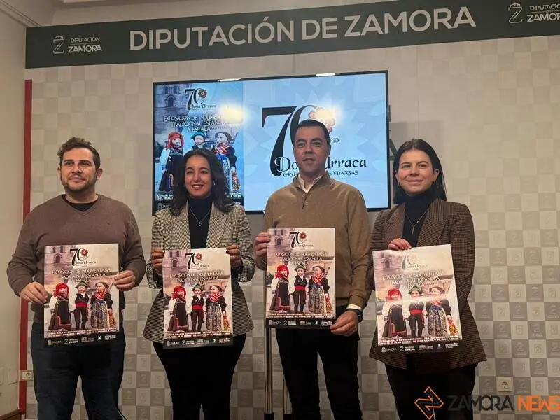 presentación coros y danzas Doña Urraca 