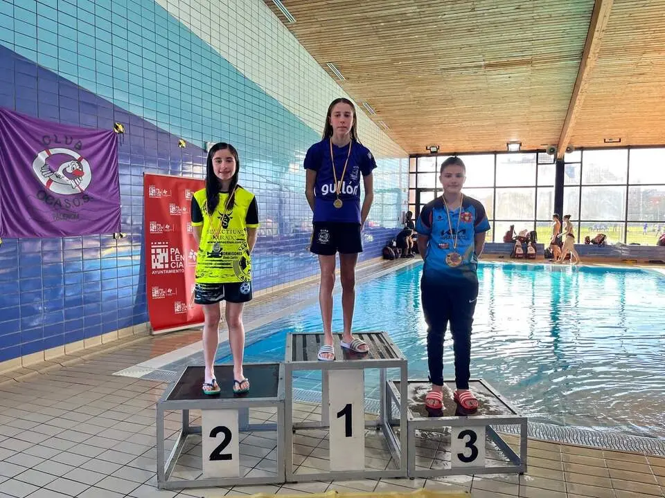 Victoria del CArmen infantil podio