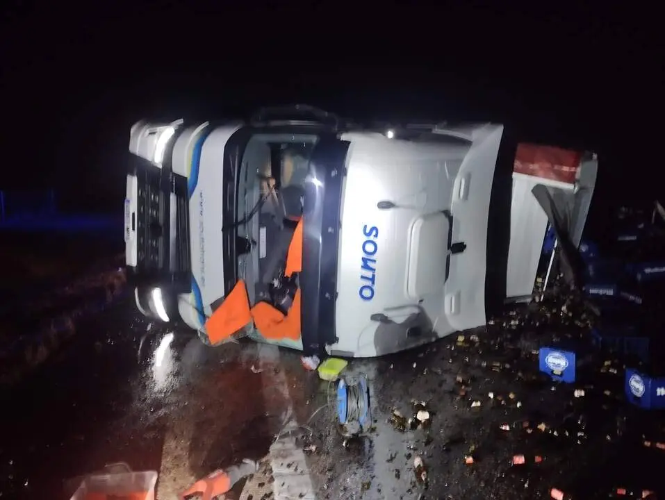 accidente camión