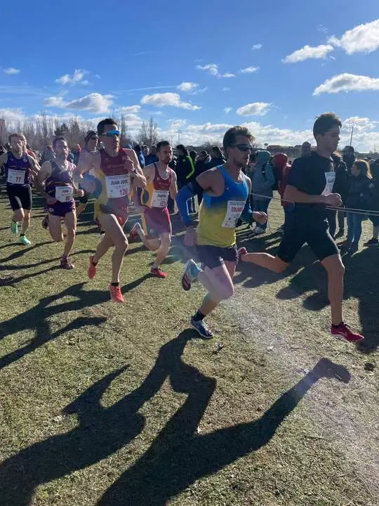 Juan Jose Buena y Santos Francisco en un momento de la carrera