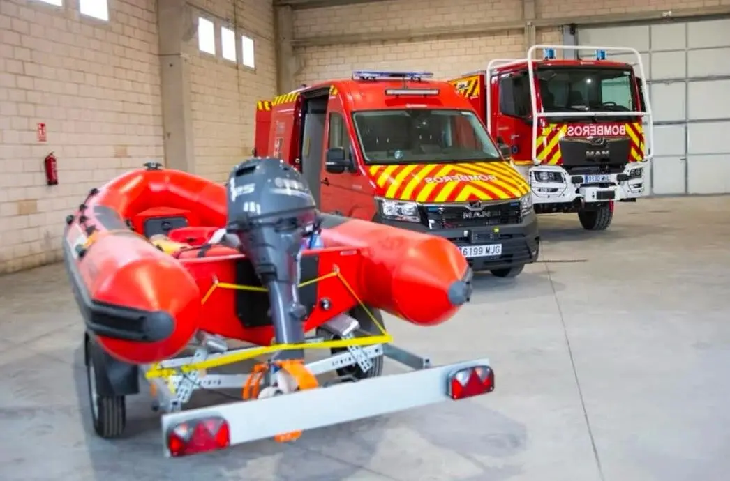 vehículos los bomberos