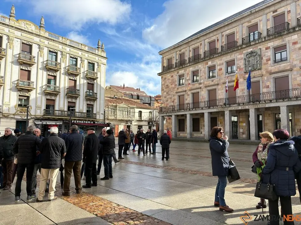 Protesta Funcionarios Zamora