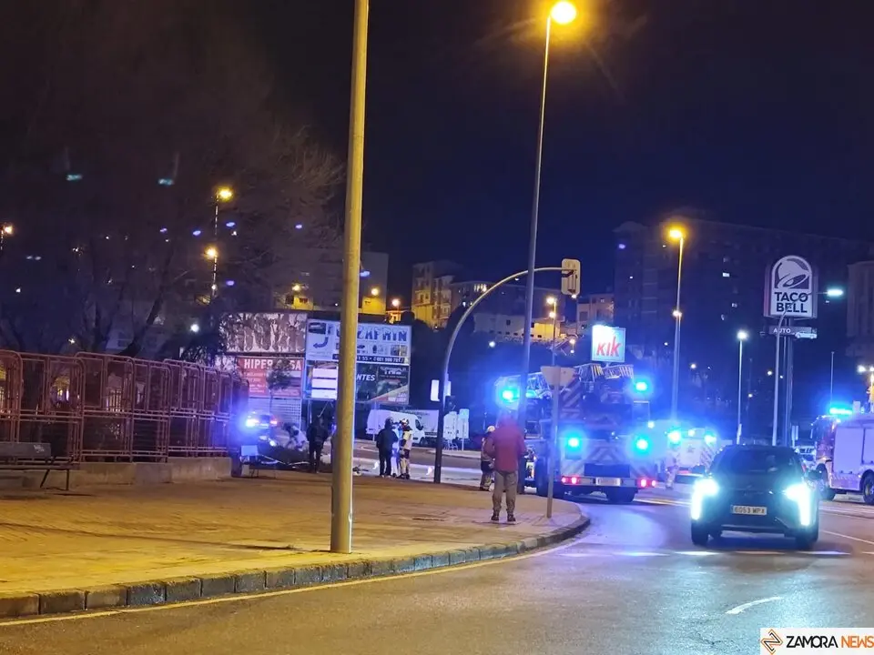 Herminia causa estragos en la ciudad de Zamora