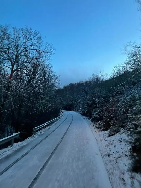 Nieve Carreteras Zamora