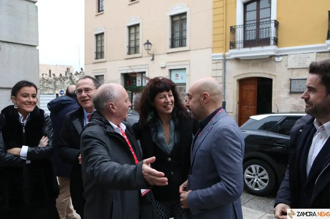 Faustino Temprano y Ana Redondo en el 9.º Congreso Autonómico de UGT Castilla y León