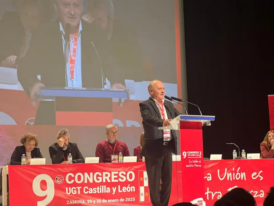 Faustino Temprano, UGT