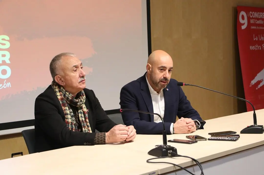 Pepe Álvarez, UGT Castilla y León cierra su Congreso en Zamora