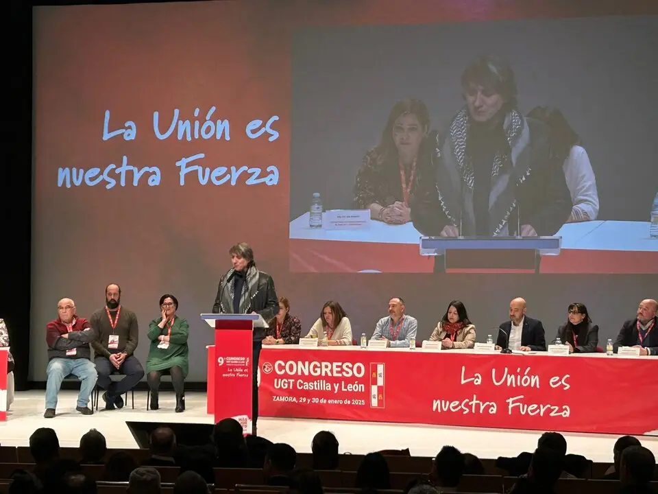 Carlos Martínez Mínguez, Congreso UGT CYL